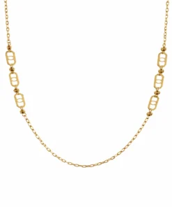 18K Yellow Gold Necklace (3.45g)