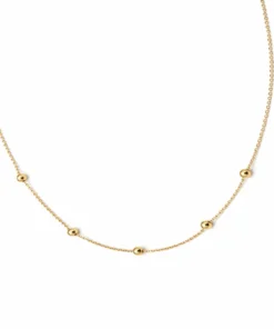 18K Yellow Gold Necklace (1.28g)