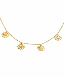 18K Yellow Gold Necklace (1.21g)