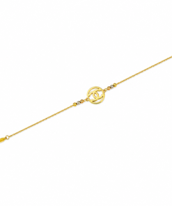 18K Yellow Gold Bracelet (1.16g)