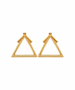 18K Yellow Gold Earrings (1.6g)