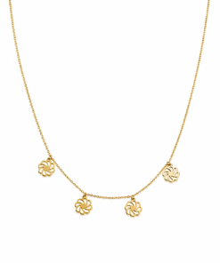 18K Yellow Gold Necklace (1.21g)