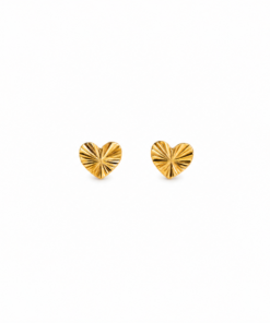18K Yellow Gold Earrings (1.11g)