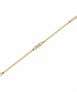 18K Yellow Gold Bracelet (1.41g)