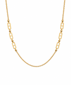 18K Yellow Gold Necklace (3.41g)