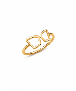18K Yellow Gold Ring - 0.61g