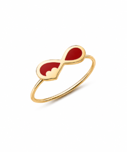 18K Yellow Gold Ring - 0.75g