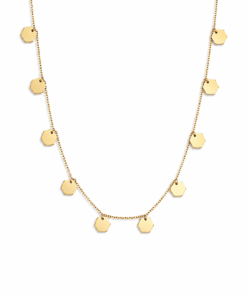 18K Yellow Gold Necklace (4.13g)