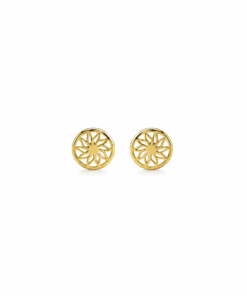 18K Yellow Gold Earrings (0.86g)