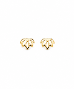 18K Yellow Gold Earrings (0.84g)